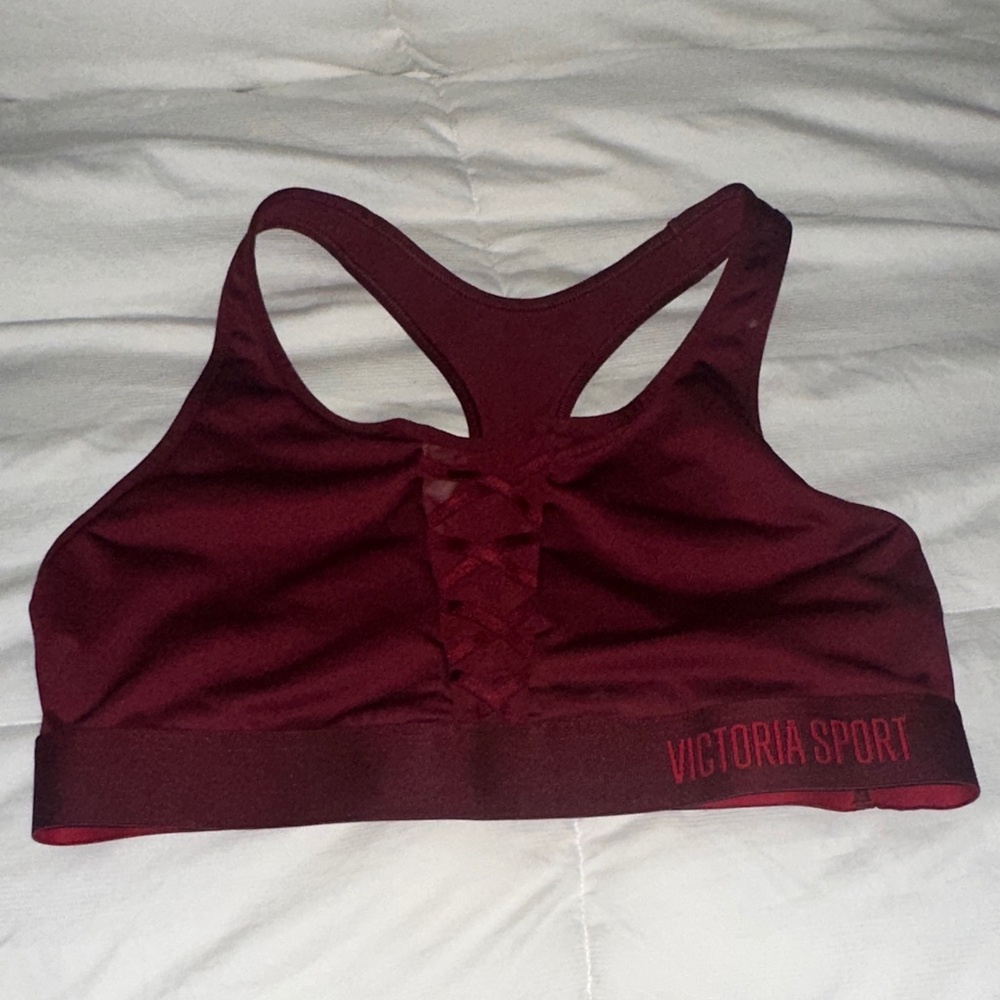 Victoria's Secret Maroon Sports Bra